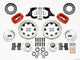 Wilwood Forged Dynalite Front Kit 11.75in Drilled Red 59-64 Chevy Impala / 63-64 Corvette