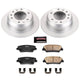 Power Stop 07-08 Hyundai Entourage Rear Z17 Evolution Geomet Coated Brake Kit