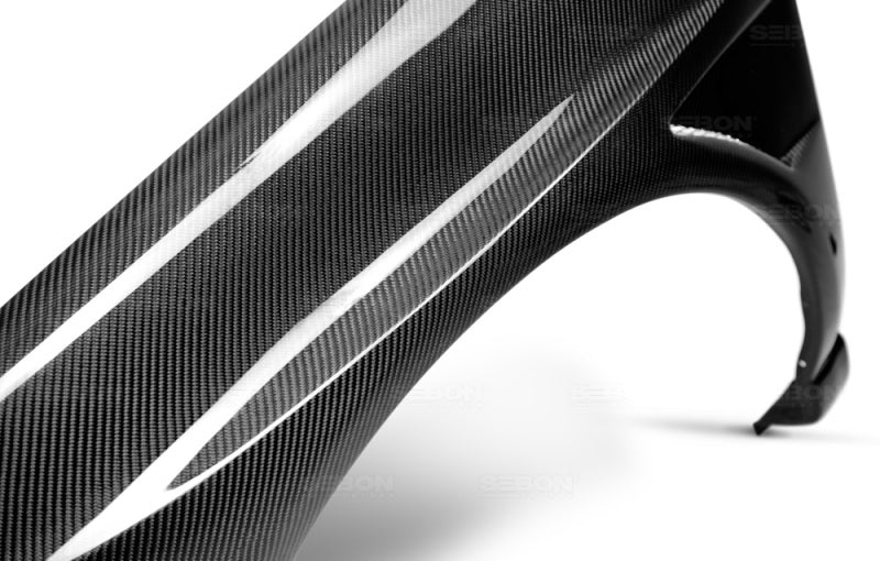 Seibon 04-05 Subaru WRX/STi 10mm Wider Carbon Fiber Fenders