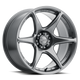 Kansei K11G Tandem 15x8in / 4x100 BP / 25mm Offset / 73.1mm  Bore - Gunmetal