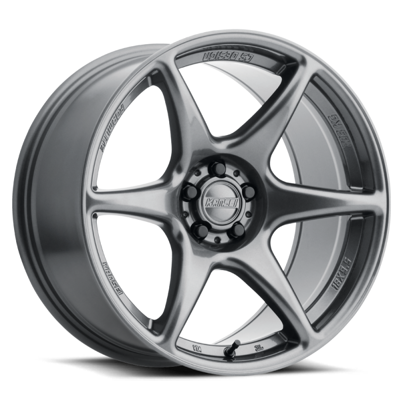 Kansei K11G Tandem 18x9in / 5x114.3 BP / 35mm Offset / 73.1mm Bore - Gunmetal Wheel