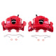 Power Stop 99-00 Mercedes-Benz C230 Front Red Calipers w/Brackets - Pair