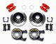 Wilwood D154 P/S P-B Kit Drilled-Red 12 Bolt 2.81in Offset Staggered Shock