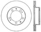 StopTech 97-04 Porsche Boxster Cyro Slotted Sport Brake Rotor Front Right