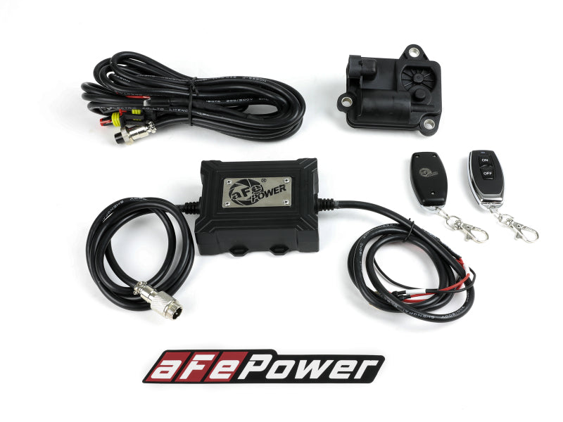 aFe Gemini XV Cat-Back Exhaust System GM Trucks 09-18 V6-4.3/V8-4.8/5.3L- Cut-Out Polished