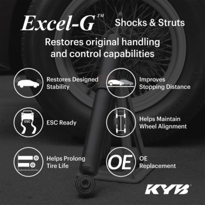 KYB 19-22 Toyota Avalon XLE & Hybrid XLE / 18-22 Camry w/ FWD Excel-G Shock Assembly - Rear