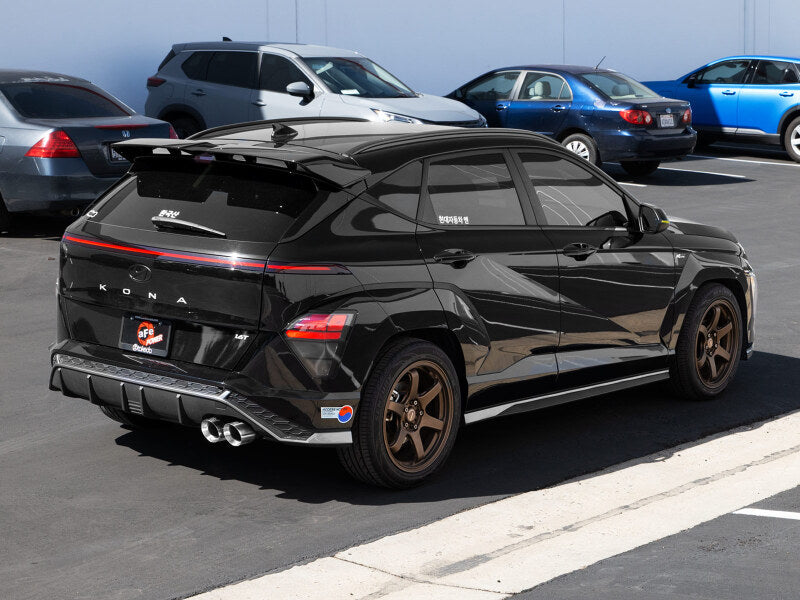 aFe Takeda 2-1/2in 304 Stainless Steel Axle-Back Exhaust w/ Polished Tip Hyundai Kona 24-26 L4-1.6L