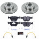Power Stop 1989 BMW 525i Front Track Day SPEC Brake Kit