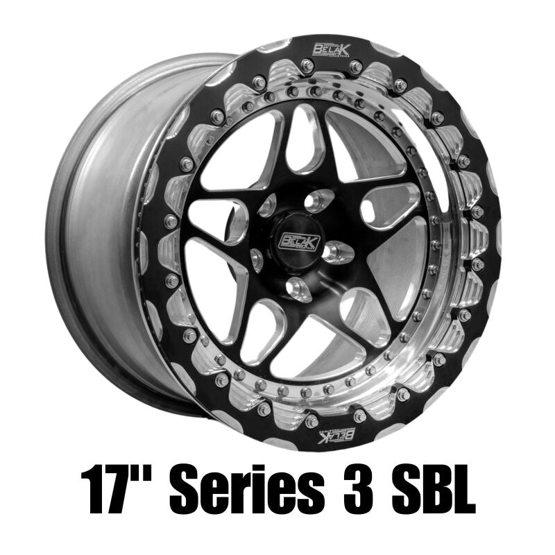 Belak 17x9.5 / 6.25in BS / 6x135mm BP / High Pad / Series 3 - Non-Beadlock Wheel