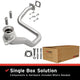 BRE Exhaust 87-92 Wrangler 2.5L 4.0L 4.2L Front Pipe Kit