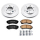 Power Stop 01-06 Mitsubishi Montero Front Z17 Evolution Geomet Coated Brake Kit