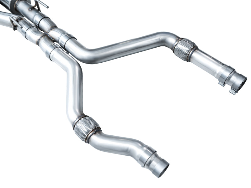 AWE Tuning 2020+ Ford Explorer ST Touring Edition Exhaust w/ Diamond Black Tips