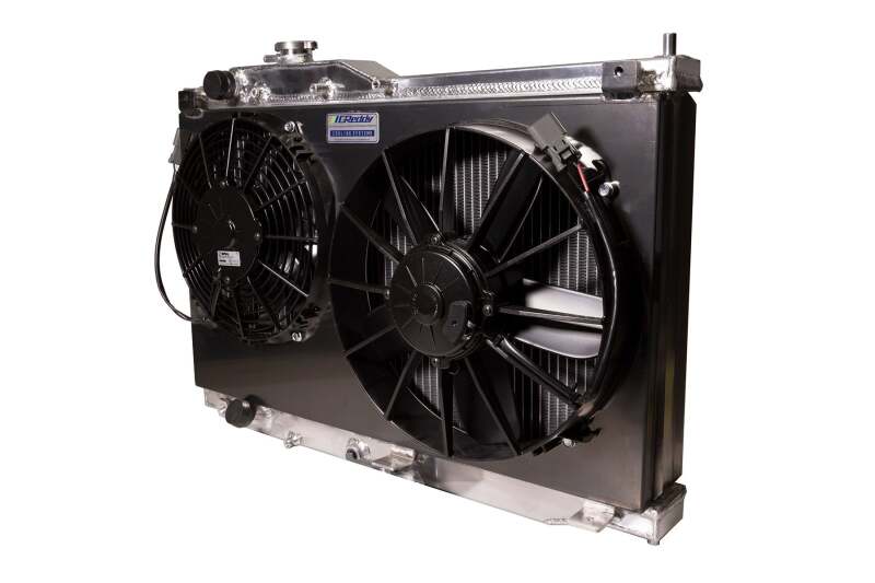 GReddy 00-09 Honda S2000 Dual Fan Shroud w/ Dual SPAL Fans - Black