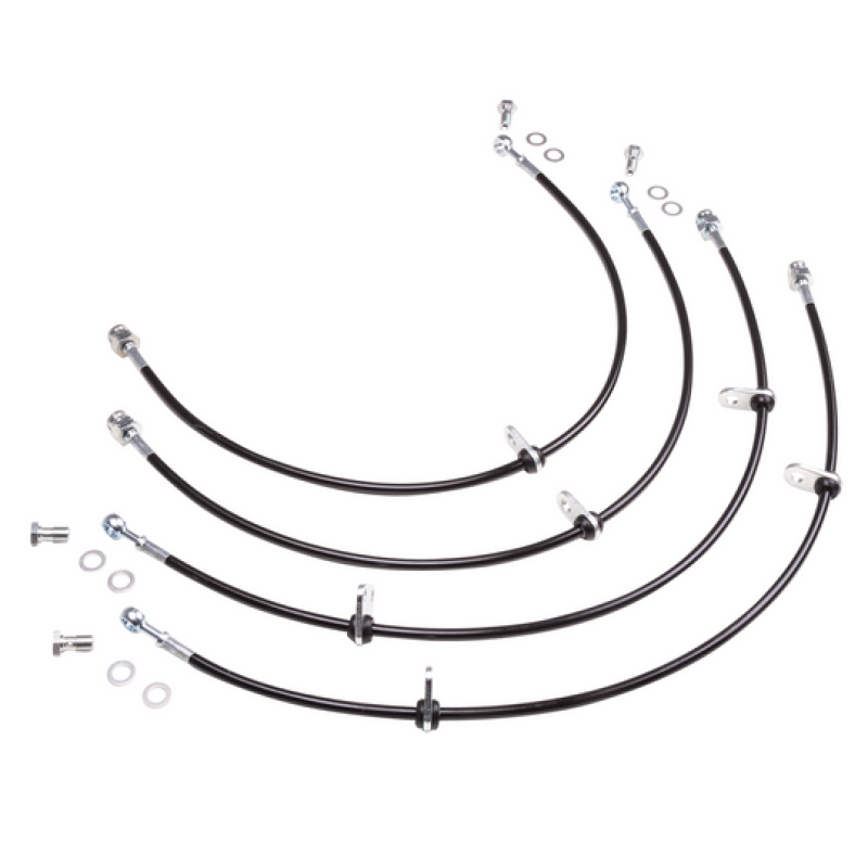 Chase Bays 90-01 Acura Integra w/Rear Disc Caliper Brake Lines - Front & Rear Lines