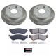Power Stop 00-01 Dodge Ram 1500 Front Semi-Coated Rotor Kit