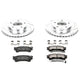 Power Stop 93-97 Ford Probe Front Z23 Evolution Sport Brake Kit