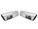 aFe MACHForce-XP 304 Stainless Steel Polished Exhaust Tip 3.5in x 4.5in Out x 12in L Clamp-On