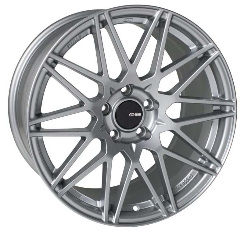 Enkei TMS 17x9.0 45mm Offset 5x100 Bolt Pattern 72.6mm Bore Storm Gray Wheel