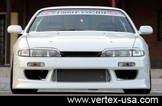 Lang Front Bumper for 1995-1996 Nissan S14 240SX Zenki