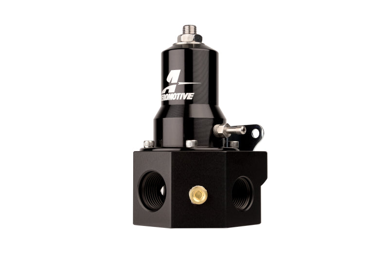 Aeromotive Adjustable Fuel Pressure Regulator 30-120PSI .313 Valve -3x -8 / 1x -10 Inlet -10 Return