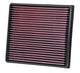 K&N 12 Isuzu D-Max 2.5L L4 DSL Replacement Air Filter