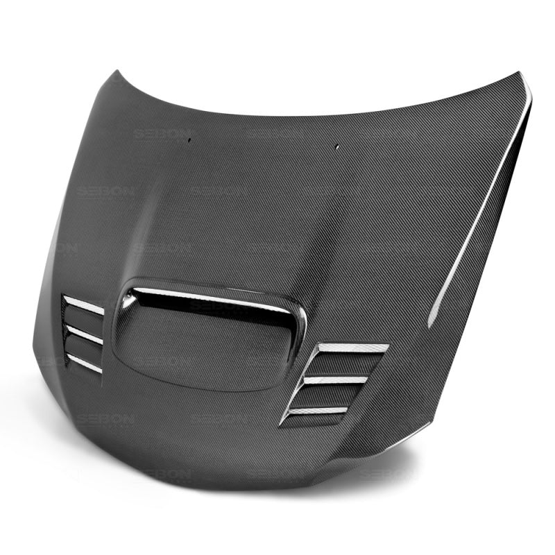 Seibon 08-09 Subaru WRX/STi CWII-style Carbon Fiber Hood