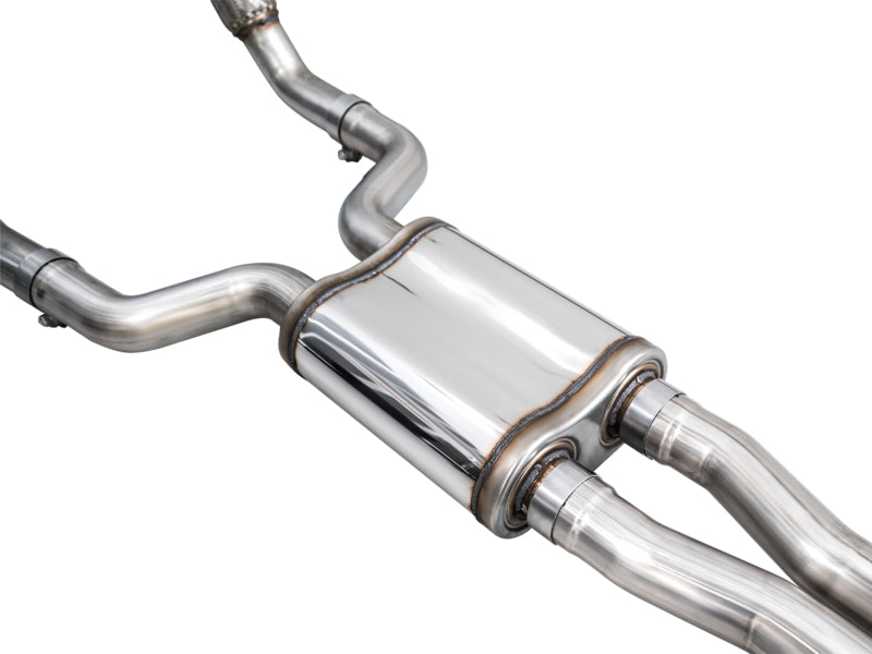 AWE Tuning 2021+ Cadillac CT4-V Blackwing SwitchPath Exhaust - Diamond Black Tips
