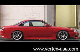 Vertex Front Aero Fenders for 1997-1998 Nissan S14 240SX Kouki