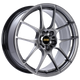 BBS RF 18x8 5x120 ET48 Diamond Black Wheel -82mm PFS/Clip Required