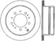StopTech 98-07 Toyota Land Cruiser Rear Right Slotted Sport Cryo Brake Rotor