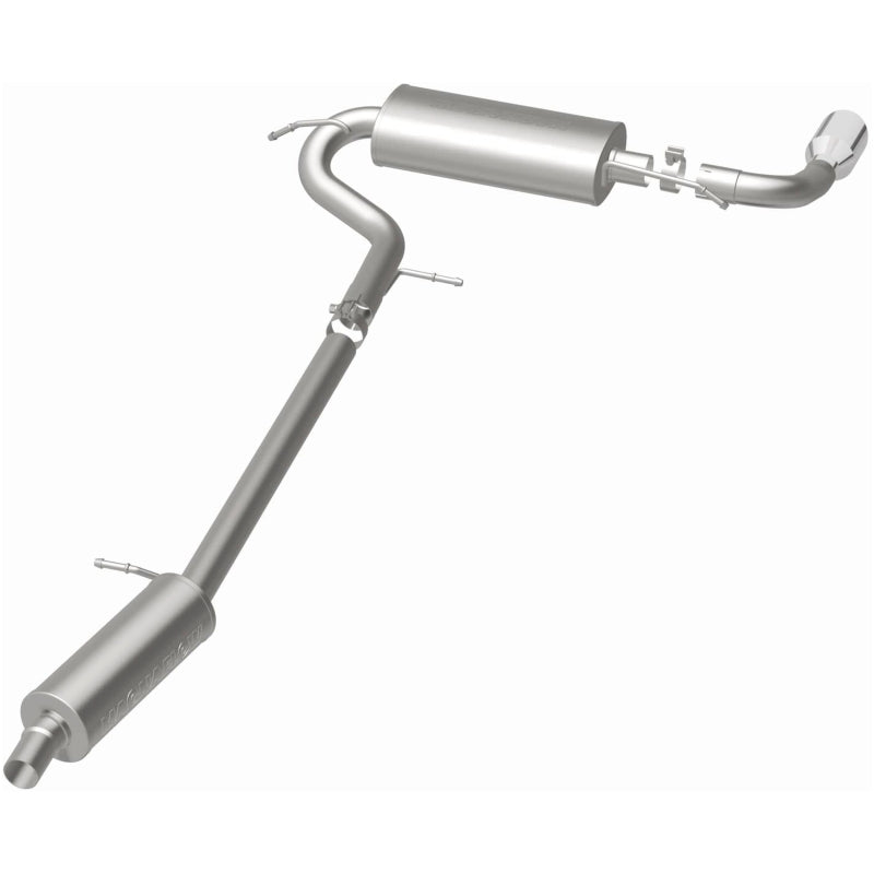 MagnaFlow 10-13 GMC Terrain L4 2.4L Single Straight D/S Rear Exit Stainless Cat Back Perf Exhaust