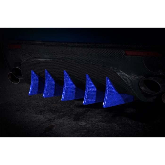 NOVEL Racing Japan Carbon Fiber Rear Diffuser for Lexus RC-F (CFRP) Replacement Fins Set