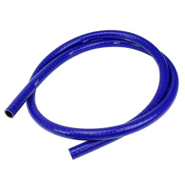 HPS 0.5" (13mm) FKM Lined Silicone Tube 2 Feet Long - Blue (FKM-2F-050-BLUE)