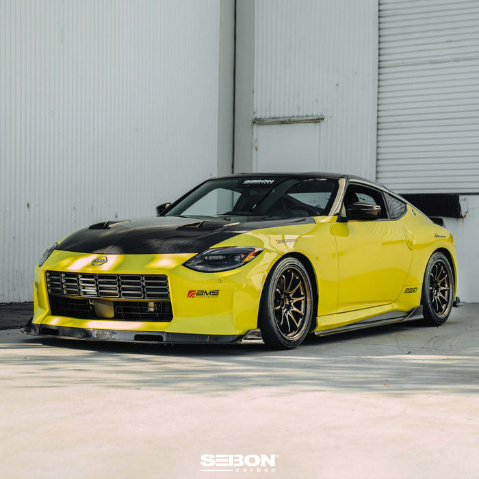 Seibon 2023+ Nissan Z Carbon Fiber Cooling Plate - Matte Finish