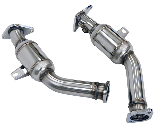 HKS 2017+ Infiniti Q50/Q60 VR30DDTT Sus Front Pipe w/Cat (SUS304 NO COATING)
