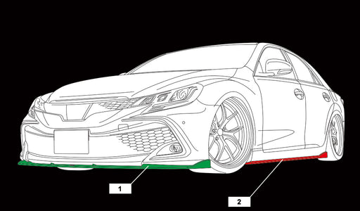 Aimgain Pure VIP Sport design on the Toyota Mark X GRX130 (Facelift) - image 2
