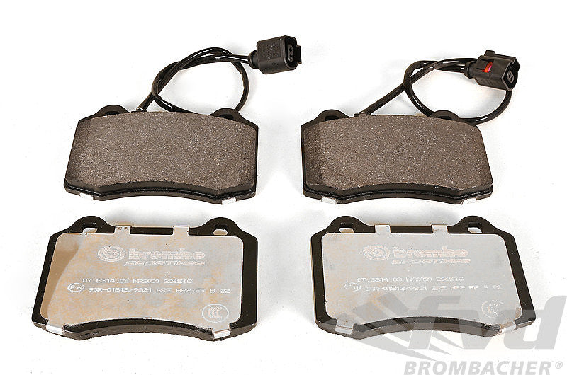 Brembo A/C Caliper HP2 Brake Pads