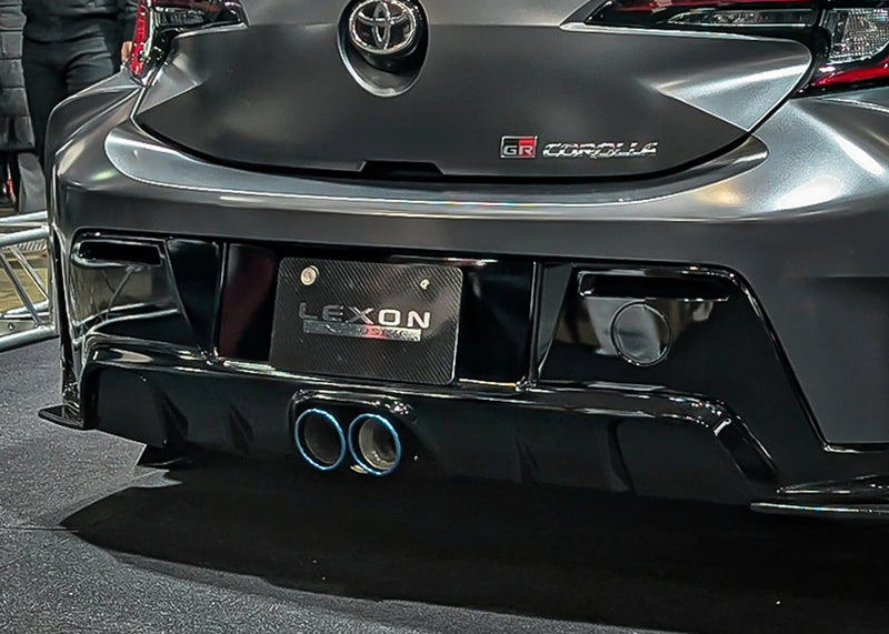 LEXON - Rear Diffuser Panel Muffler Cover - Toyota GR Corolla (2023+)
