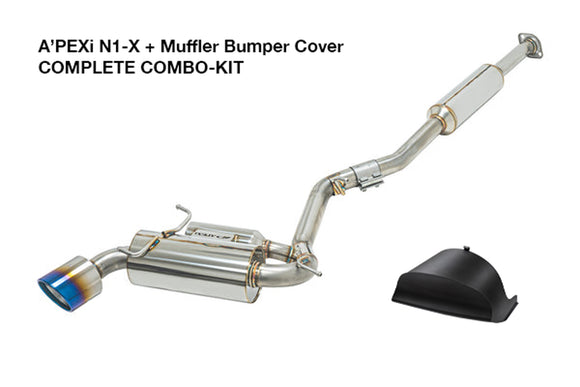 A'PEXi - N1 Evo Extreme (Catback : Single-Exit) - Toyota GR86 / Subaru BRZ (2022+), Scion FRS/ Toyota 86/ Subaru BRZ (2013-2021)