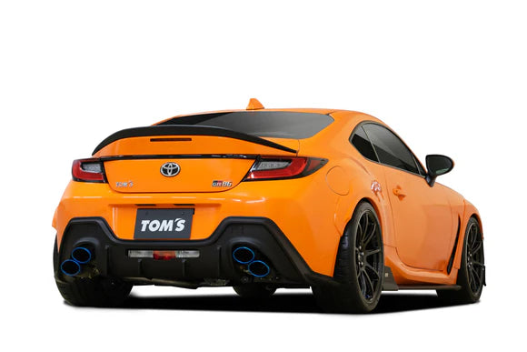 TOM'S Racing - Quad-Exit Axleback Exhaust for Toyota GR86 (2022+)