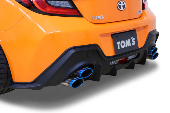 TOM'S Racing - Quad-Exit Axleback Exhaust for Toyota GR86 (2022+)