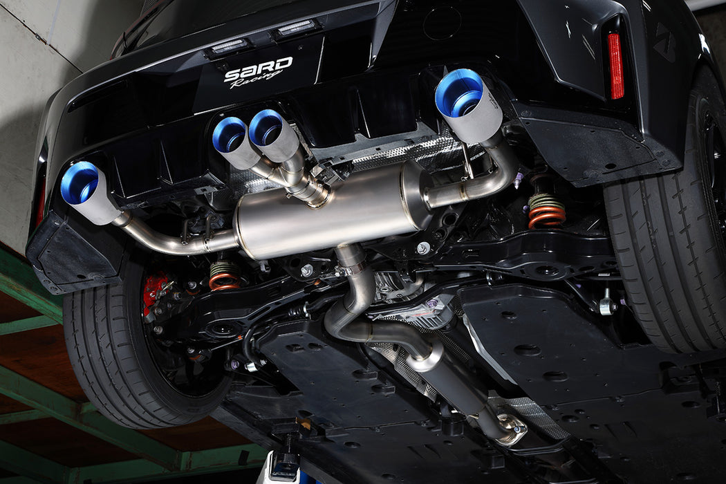 SARD GR Corolla GT1 TiZ Muffler Exhaust System – Titanium
