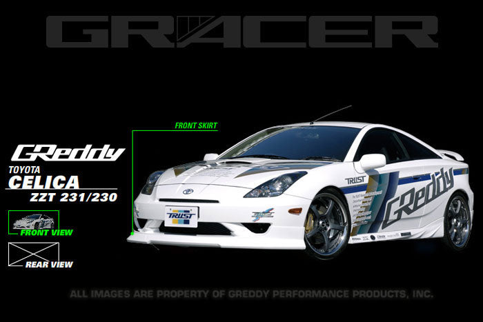 GReddy 03-05 Toyota Celica Front Lip Spoiler