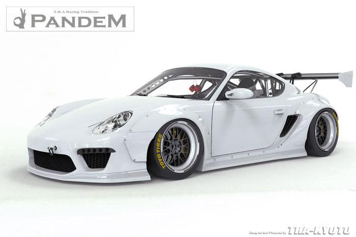 GReddy 05-08 Porsche Cayman (987.1) Rocket Bunny Full Wide-Body Aero Kit w/o Wing