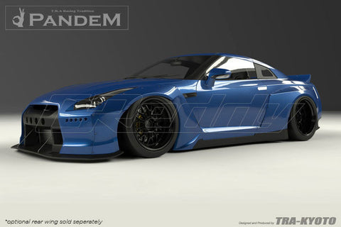 GReddy 09+ Nissan GT-R R35 Full Pandem Wide-Body Aero Kit w/o Wing