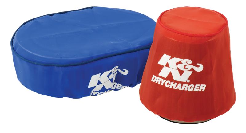 K&N Drycharger Wrap Black 7.125in W 7.125in L