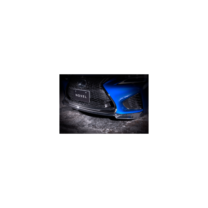 NOVEL Racing Japan Carbon Fiber Front Lip Spoiler Diffuser for Lexus GS F (CFRP)