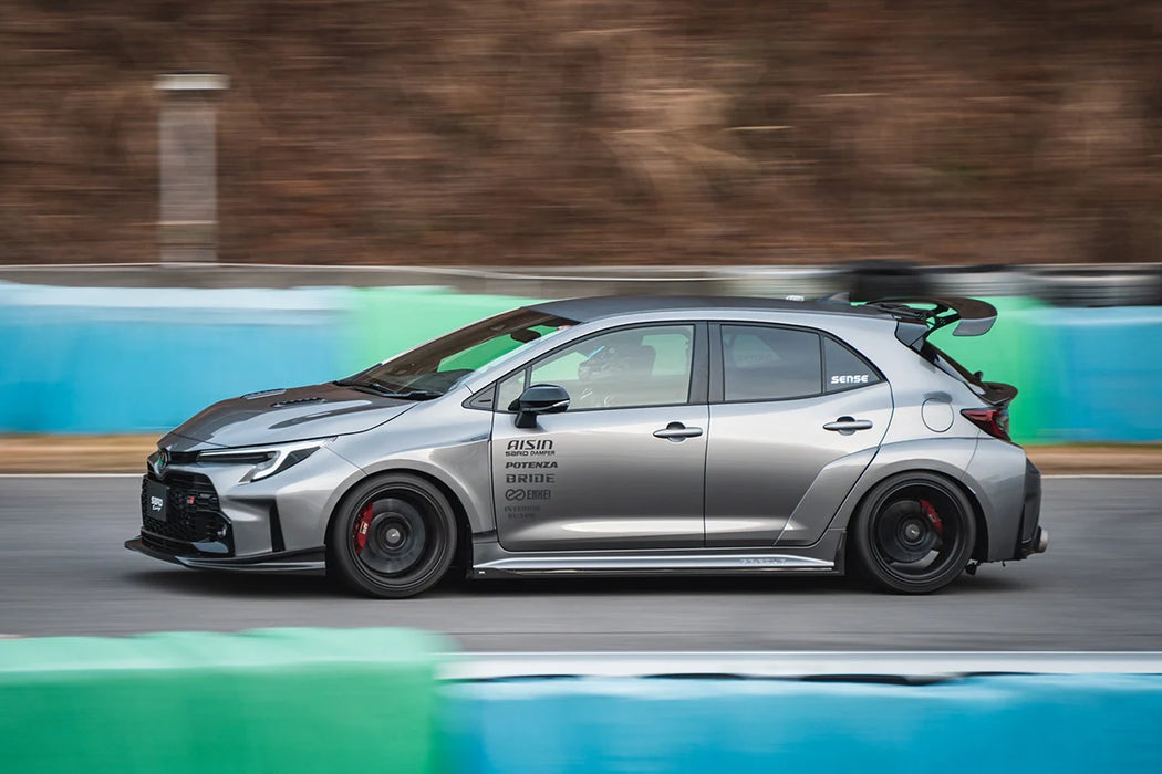 SARD GR Corolla GT1 Side Skirts L+R (FRP/Carbon)