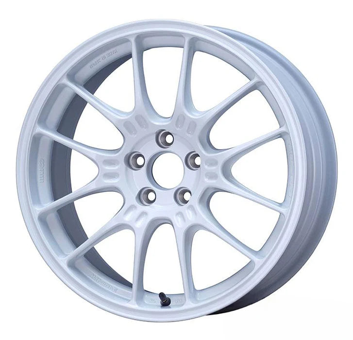 Enkei GTC02 18x9.5 5x112 22mm Offset 66.5mm Bore Vanquish White