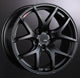 SSR GTV03 18x8.5 5x114.3 40mm Offset Flat Black Wheel 05-07 STI / 11+ tC